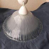 Glass pendant light