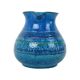 Aldo Londi Bitossi Vase Ear Vase Jug Rimini Blue Pottery Italy Sixties