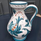 Italian earthenware pitcher