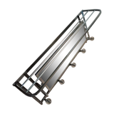 Coat/mirror/chrome door