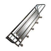 Coat/mirror/chrome door