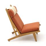 GE-375 armchair by Hans J. Wegner for Getama, 1960s