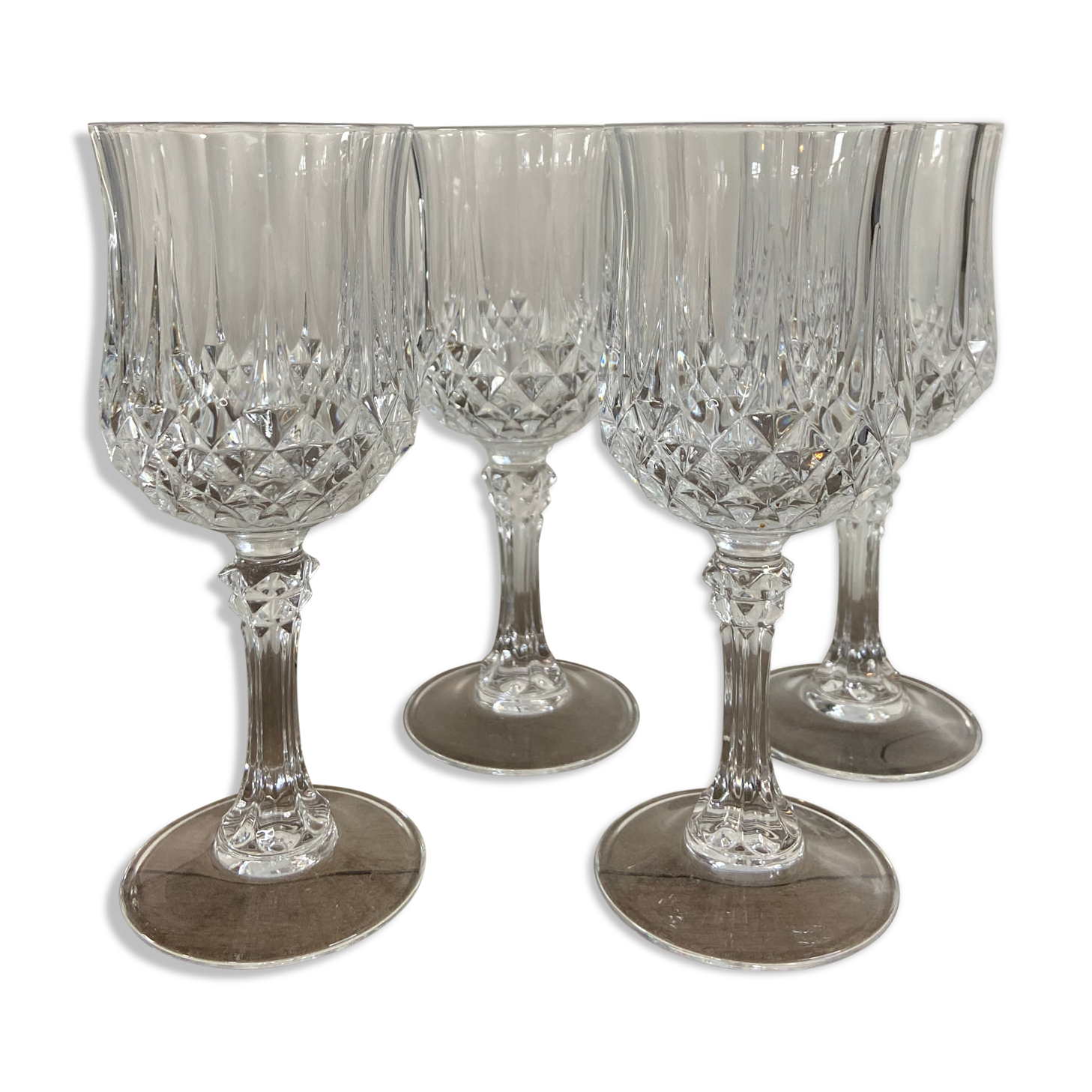 White wine glasses