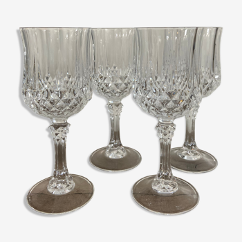 White wine glasses