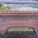 Console murale en chene sculptè