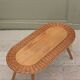 Table of 1960s Czechoslovak rattan