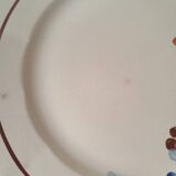 Set of 11 plates model 5041 Digoin Sarreguemines. Vintage ironstone
