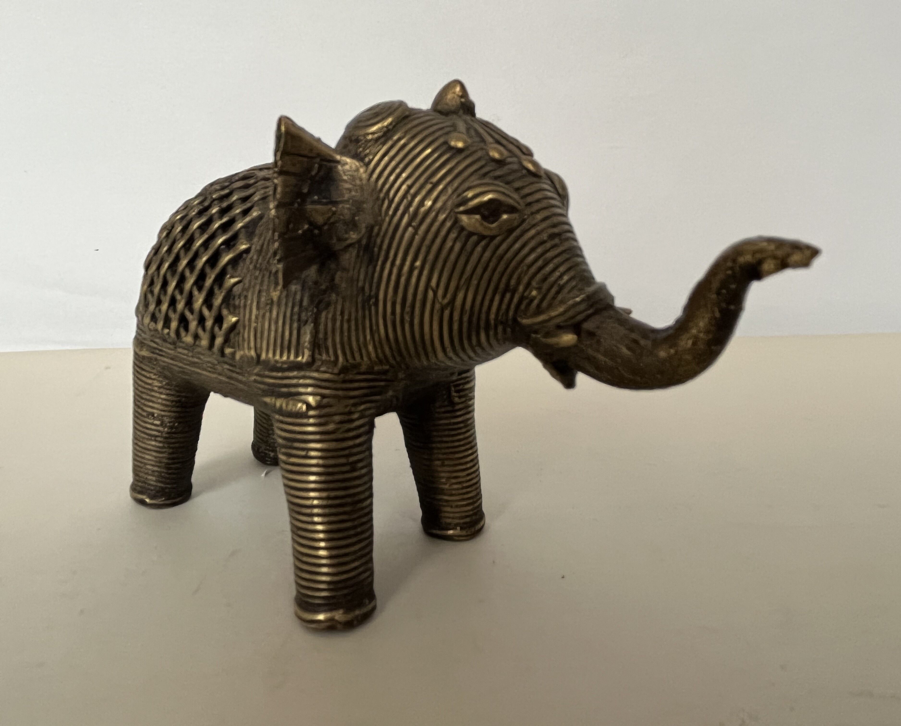 Brass elephant