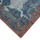 Tapis bleu années 1970 163 cm x 267 cm