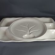 Christian Dior silent servant dish, crudités or aioli large format 67x43 cm SB