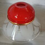 4 Art Deco glass pendant lights