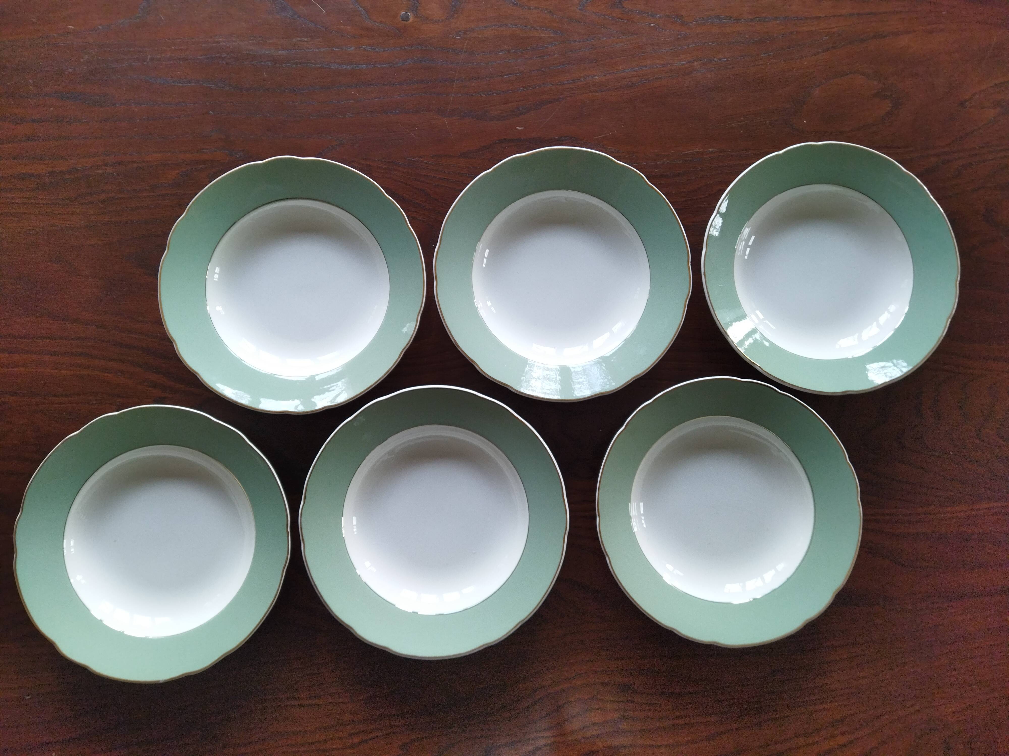 12 assiettes creuses Villeroy & Boch vintage 1960