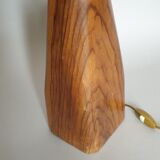 Vintage brutalist table lamp