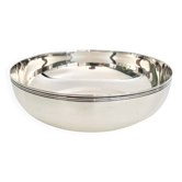 Silver-plated olive bowl by Christofle