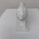 Cracked ceramic lion