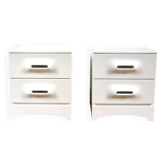 Pair of vintage bedside tables 1970