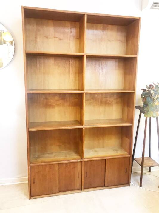 Vintage Scandinavian bookcase, 1960