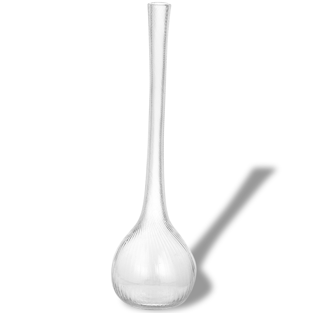 Daum Nancy vase transparent