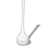 Daum Nancy vase transparent