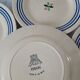 Set of 6 dessert plates Gien model Yvonne