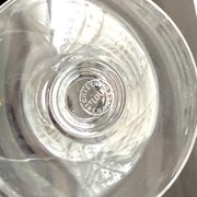 5 verres à cognac en cristal Saint-Louis