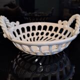 Basket St Maurice Malicorne pottery