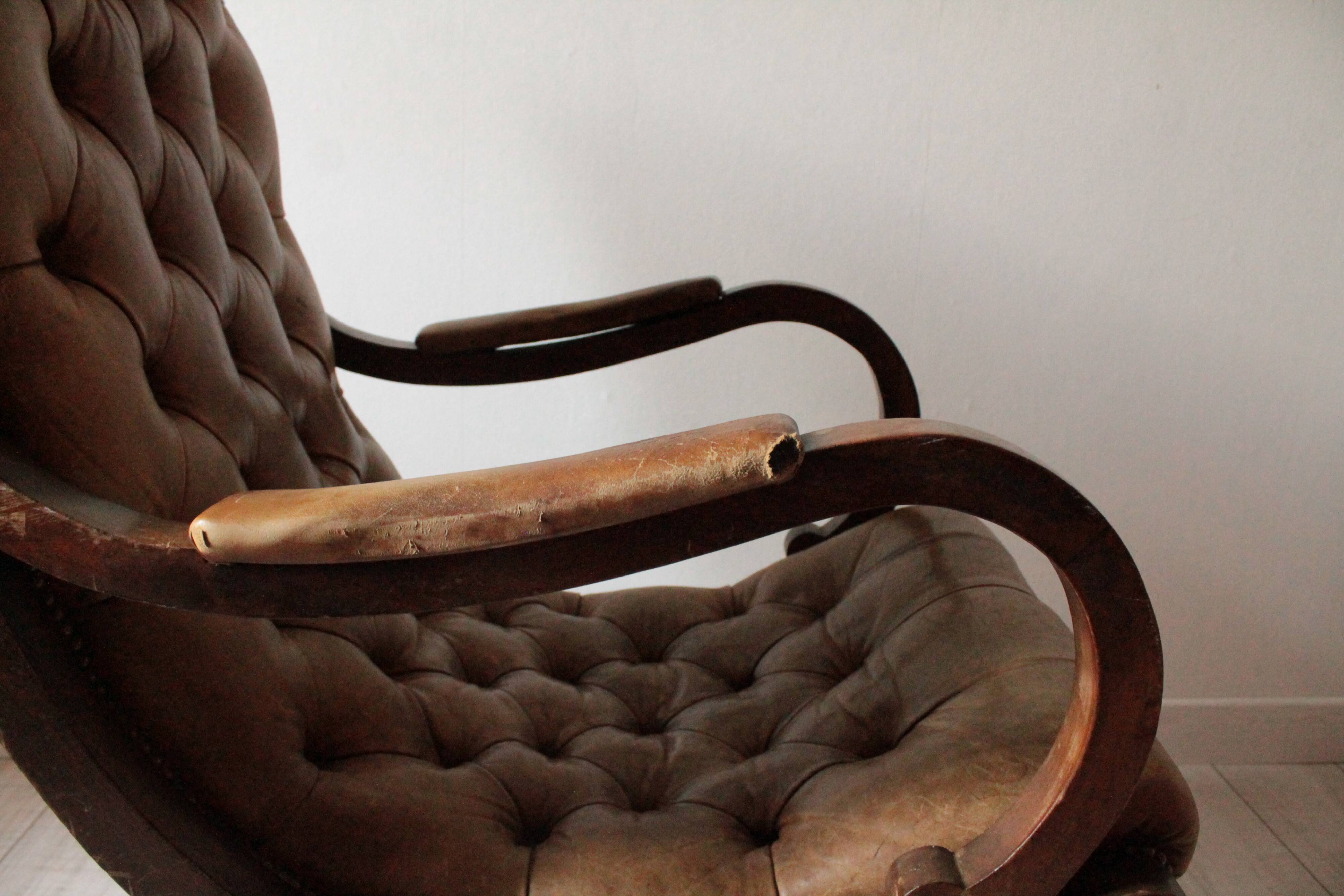 Rocking chair chesterfield