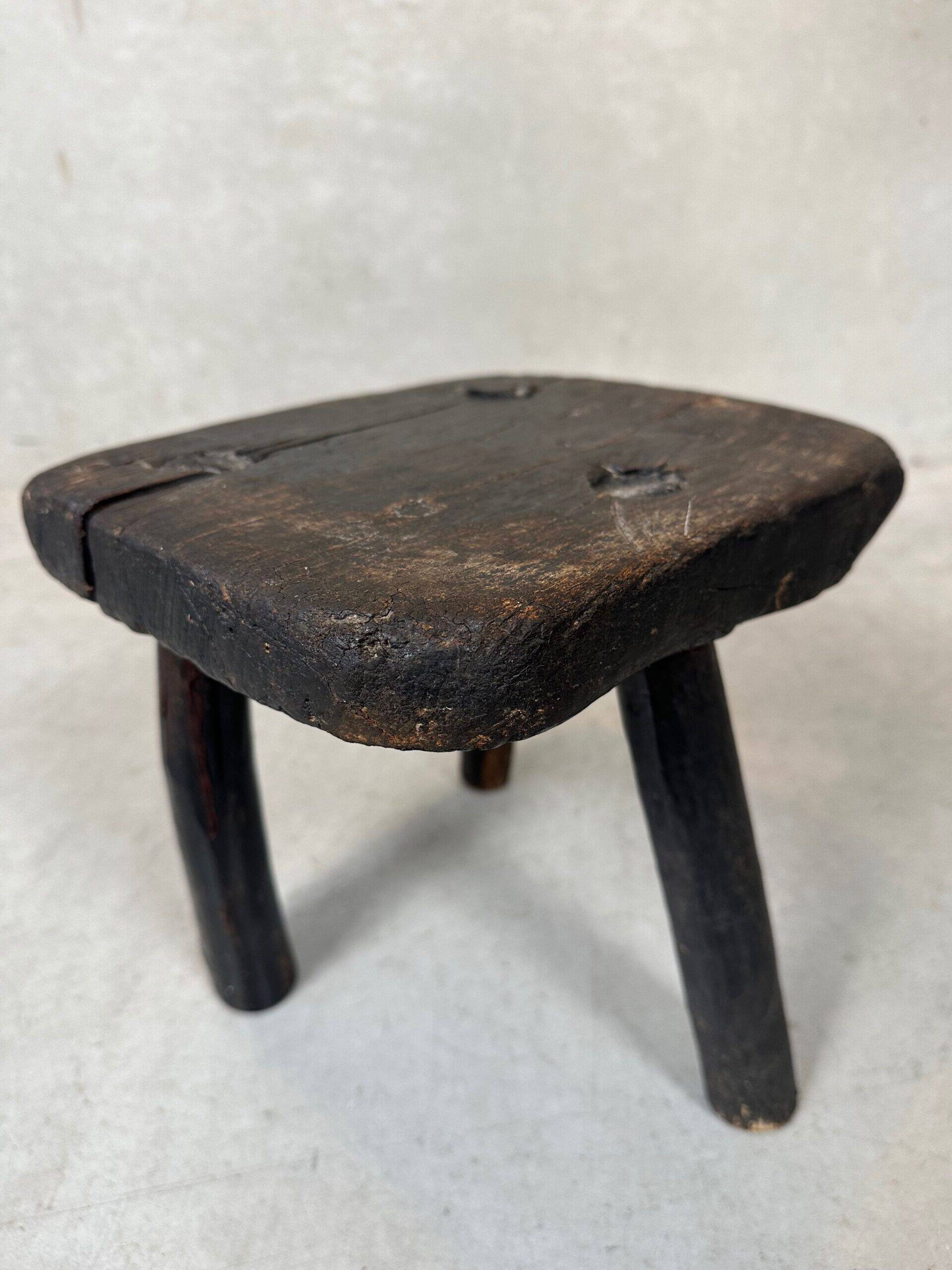 Vintage brutalist stool