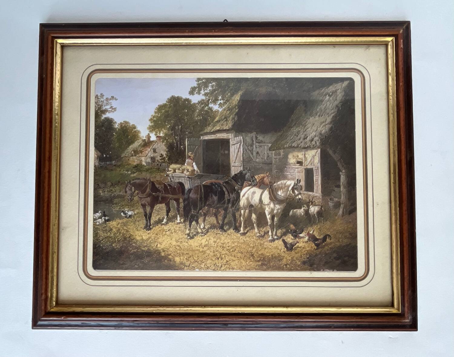 Painting: old engraving