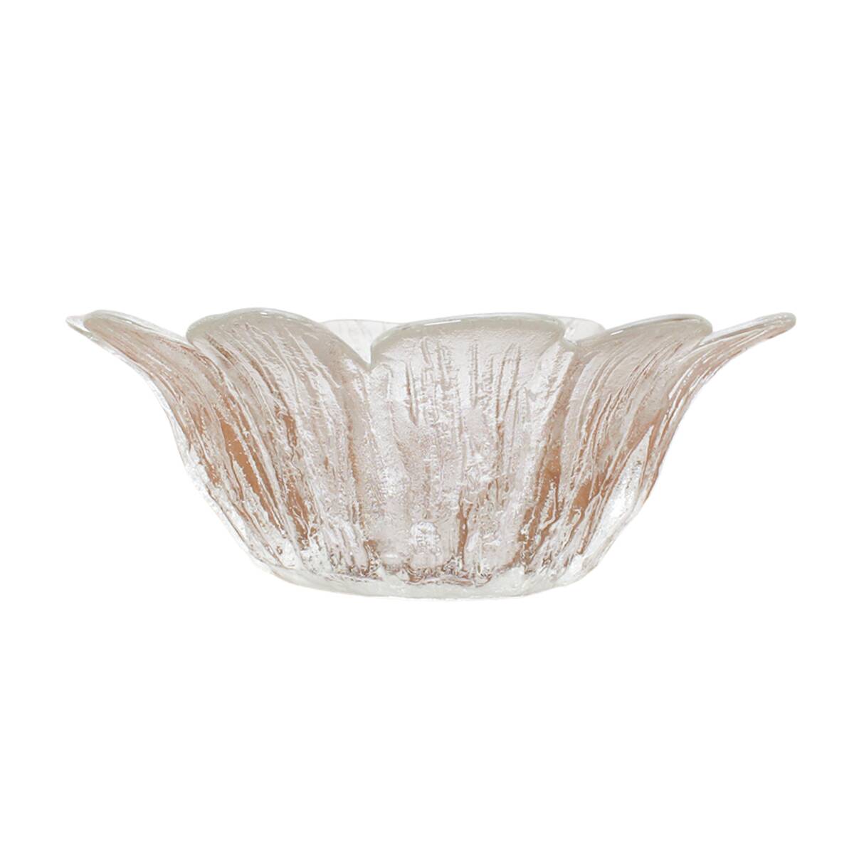 Big glass serving bowl by Holmegaard