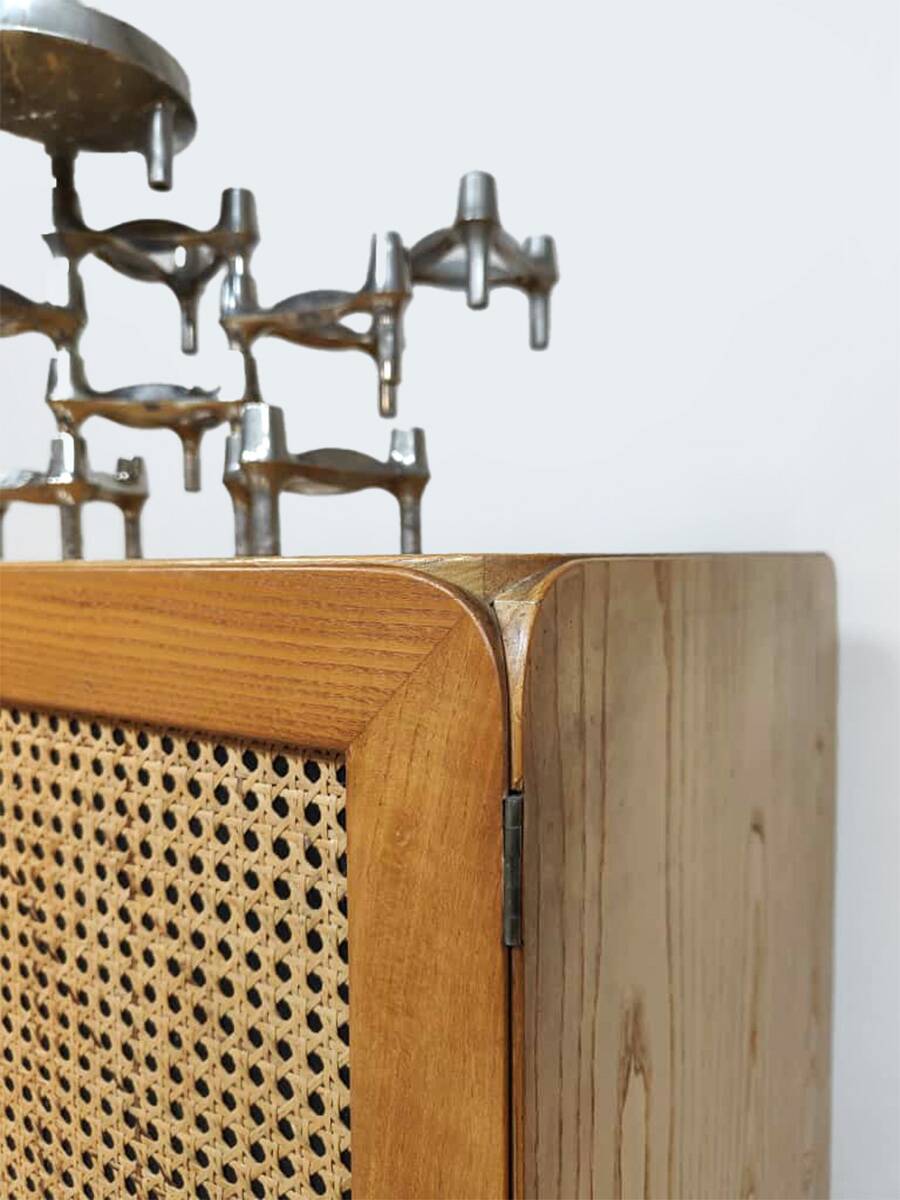 Dutch vintage design cabinet bookcase wardrobe Derk Jan De Vries