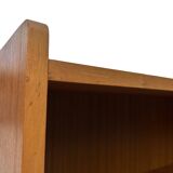 Vintage large teak bookcase Danish design from the 60s