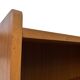 Vintage large teak bookcase Danish design from the 60s
