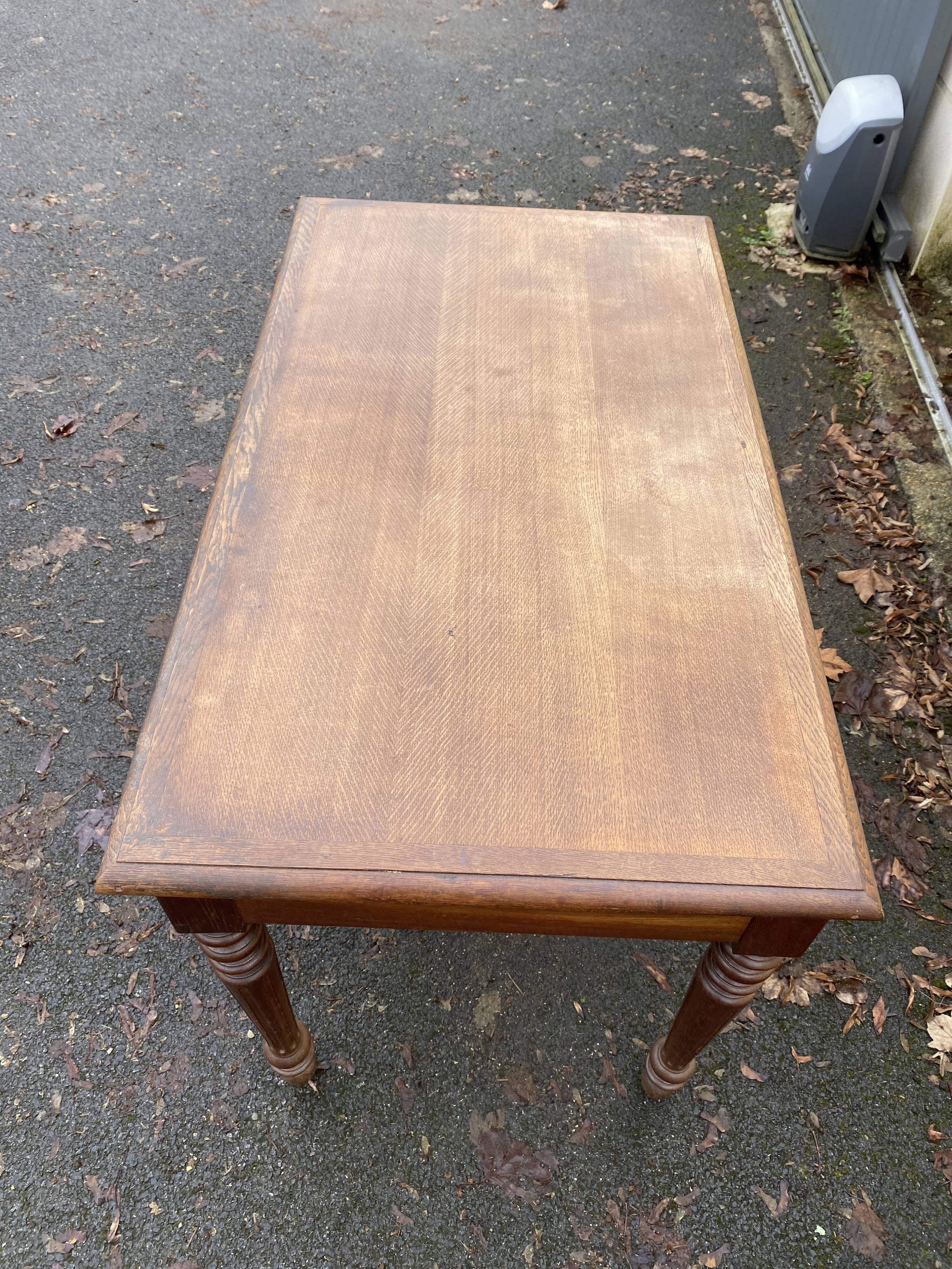 Small oak office Louis Philippe