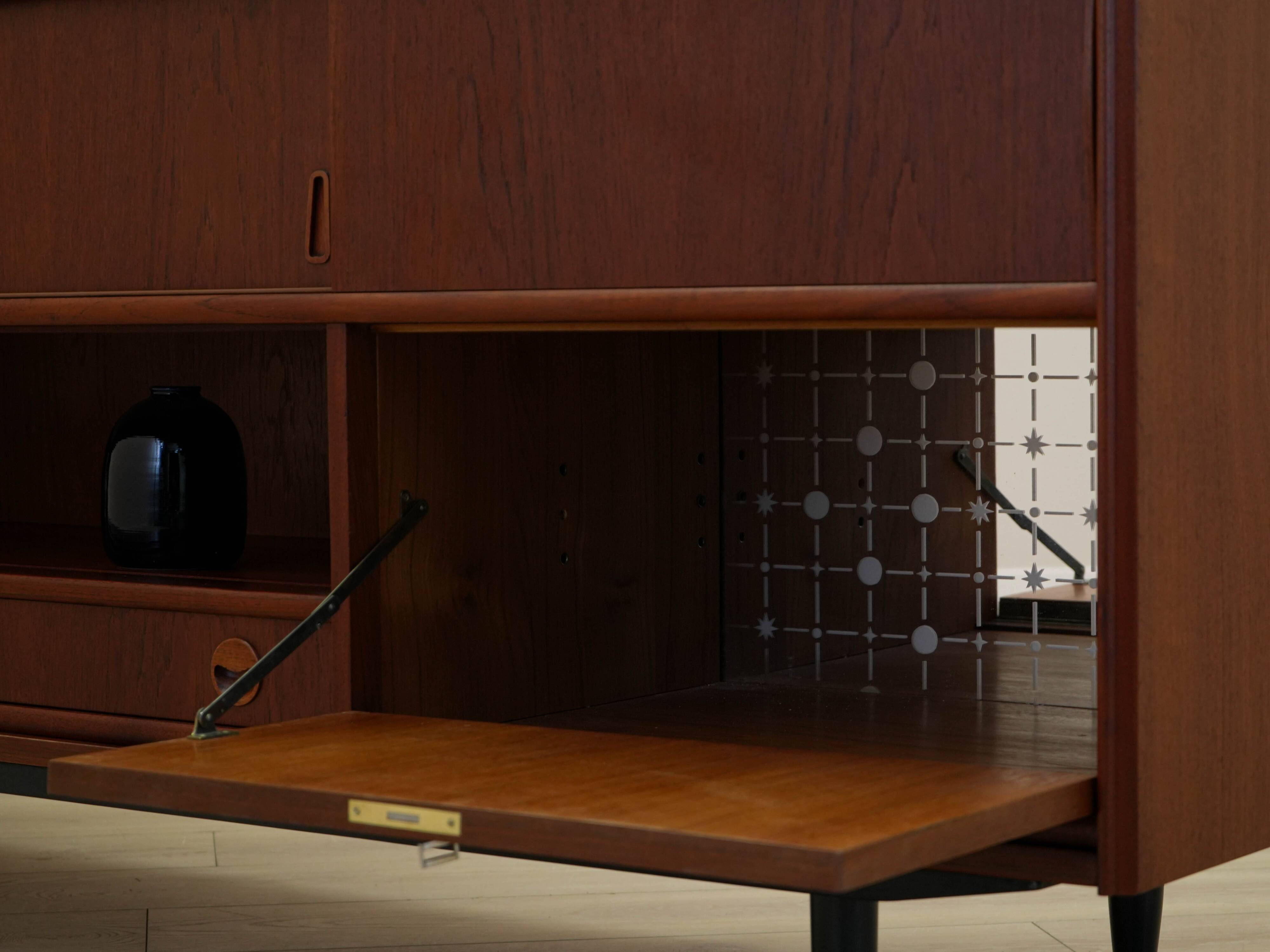 Teak sideboard, Danish design, 1970s, made in Denmark