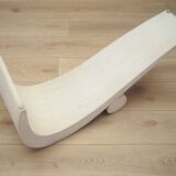 Table basse en verre, design italien, années 70, production : Italie