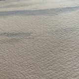 Original watercolor painting "Winter landscape with village and boats"