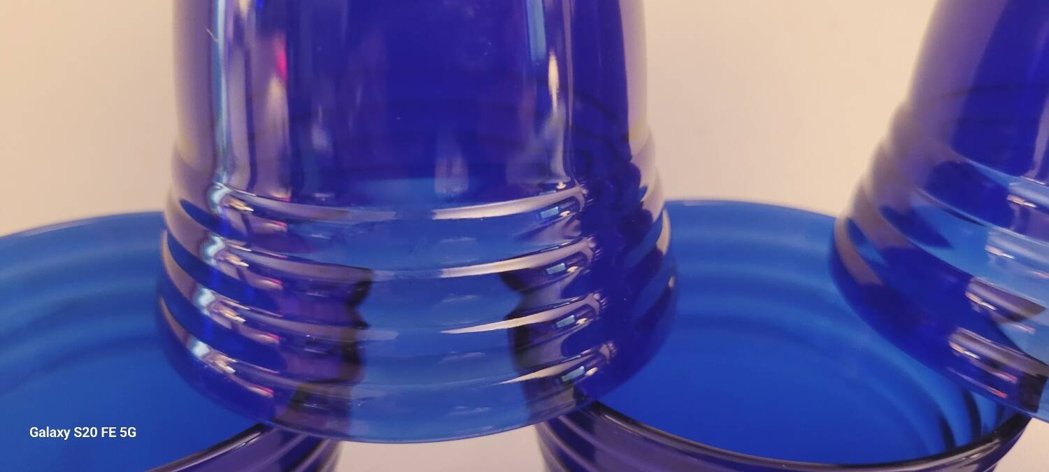 5 Egyptian water glasses