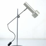 Minimal 1960s Aluminium Desk Lamp in the Style of Peter Nelson