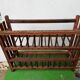 Wooden wall shelf
