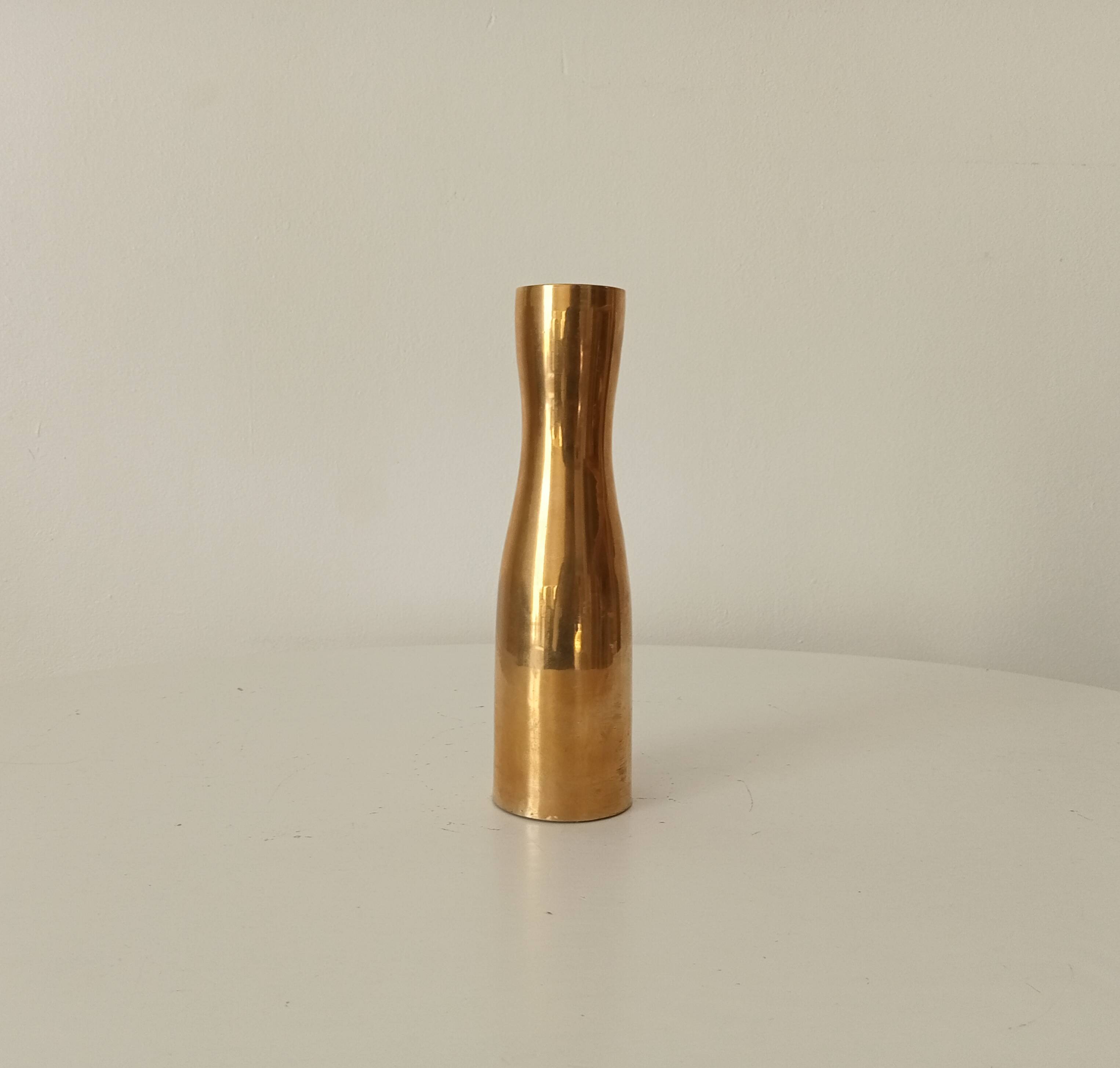 Vintage Scandinavian design candlestick made in the USA.