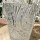 Vintage glass ice buckets or ice cubes made of thick glass