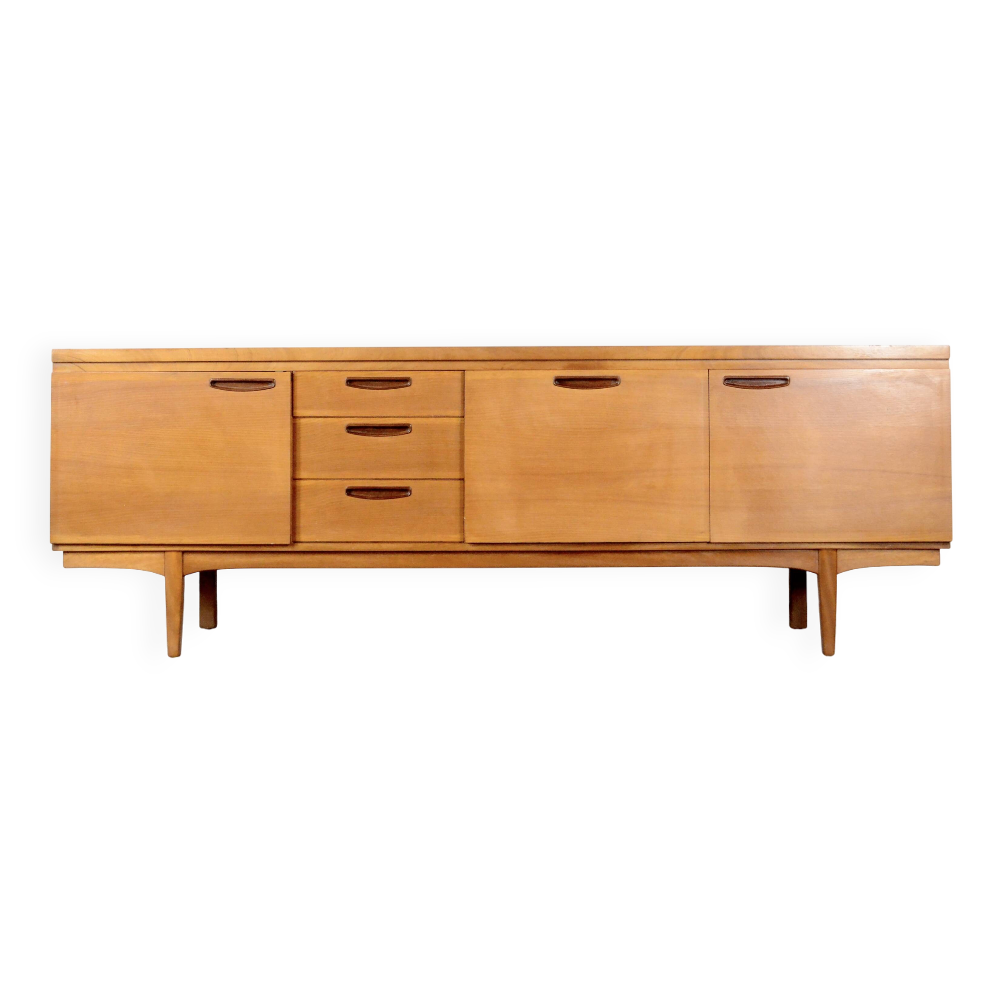 Vintage Midcentury Greaves & Thomas teak sideboard