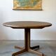 Extendable oak table, Lübke, Germany, 1960s/1970s, vintage
