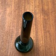 Mid-century German minimalist glass vase by Gral, 1960s.