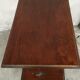 Table desserte art nouveau noyer