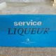 Service à liqueur jeu de cartes pique trèfle carreau et cœur - Vintage