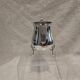 Silver-plated metal milk jug/creamer by Christofle Marly, rocaille style