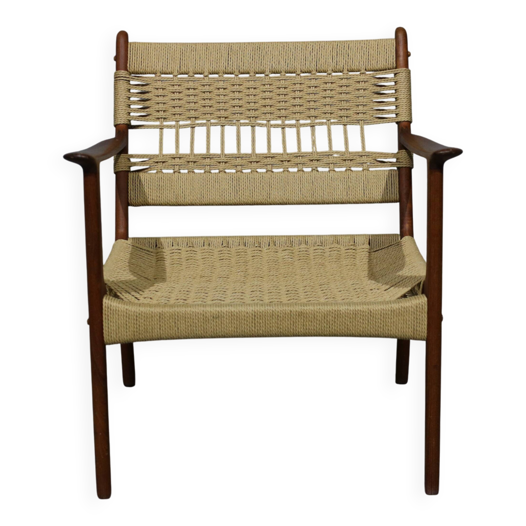 PJ112 armchair by Ole Wanscher for P. Jeppesen Mobelfabrik