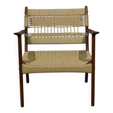 Fauteuil PJ112 par Ole Wanscher pour P. Jeppesen Mobelfabrik